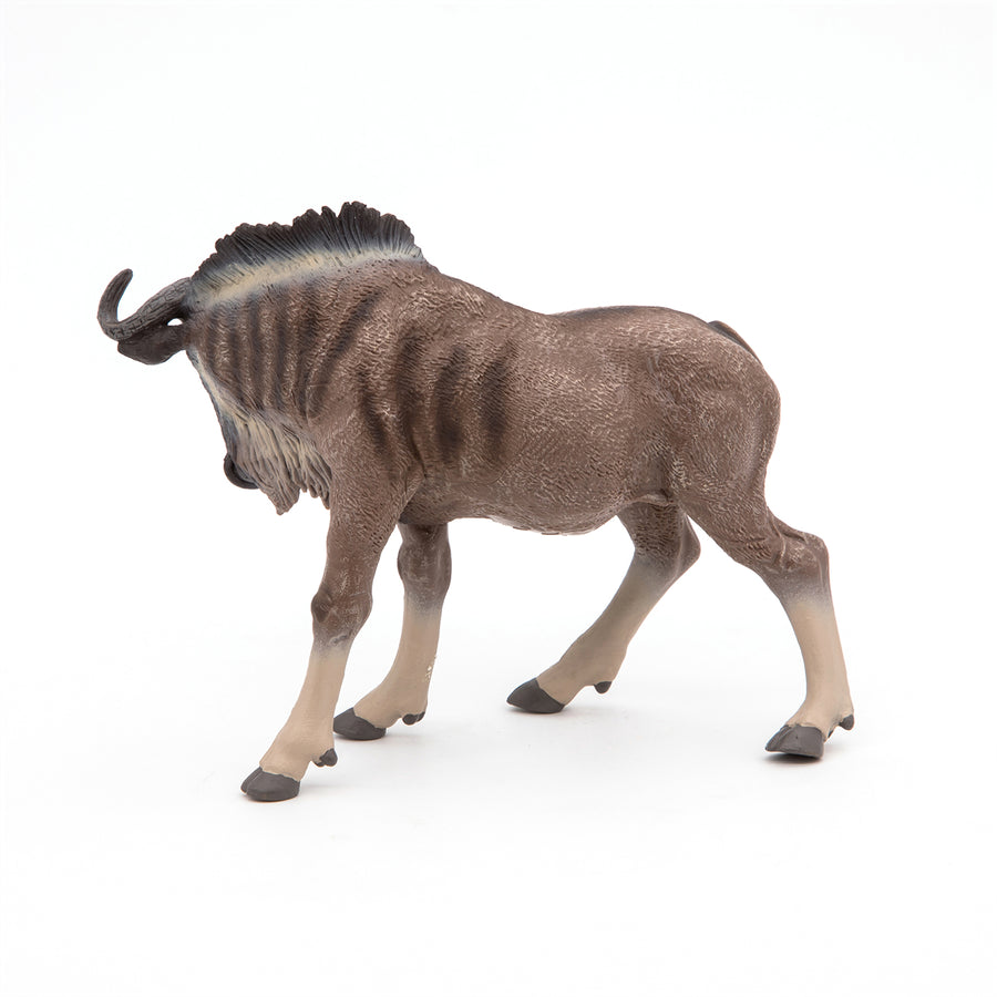 Figurine Gnou Papo en PVC, thème savane, Collection Animaux sauvages, jouet éducatif idéal pour enfants et collectionneurs