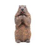 Figurine Marmotte Papo en PVC, thème forêt, Collection Animaux sauvages, jouet éducatif idéal pour enfants et collectionneurs