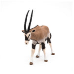 Figurine Antilope oryx Papo en PVC, thème savane, Collection Animaux sauvages, jouet éducatif idéal pour enfants et collectionneurs