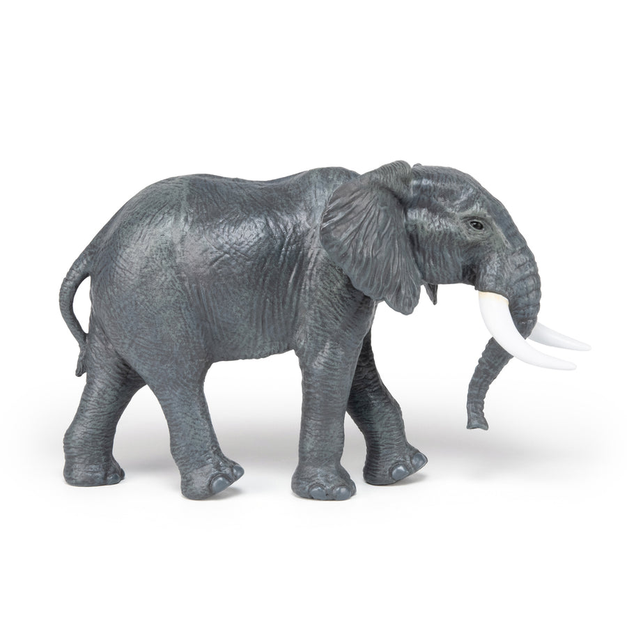 Grand éléphant d'Afrique Papo en PVC, Collection figurines géantes, jouet éducatif idéal pour enfants