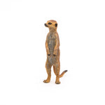 Figurine Suricate debout Papo en PVC, thème savane, Collection Animaux sauvages, jouet éducatif idéal pour enfants et collectionneurs