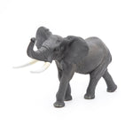 Figurine Éléphant Papo en PVC, thème savane, Collection Animaux sauvages, jouet éducatif idéal pour enfants et collectionneurs