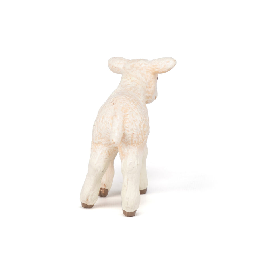 Agneau Papo en PVC, Collection Vie à la ferme, jouet éducatif idéal pour enfants et collectionneurs