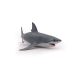 Figurine Requin blanc Papo en PVC, Collection animaux marins, jouet éducatif idéal pour enfants et collectionneurs