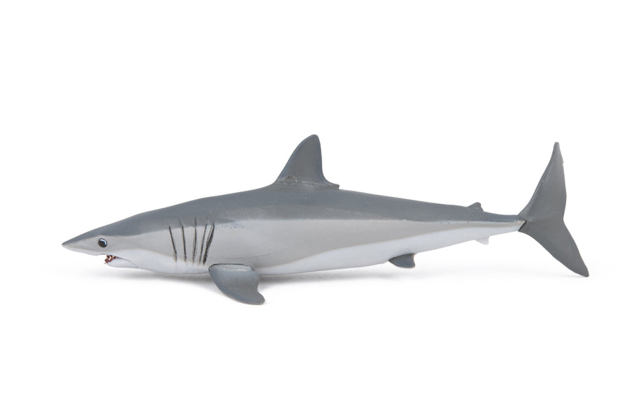 Figurine Requin Mako Papo en PVC, Collection animaux marins, jouet éducatif idéal pour enfants et collectionneurs