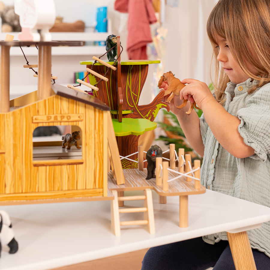 Das Buschkrankenhaus + 2 Gratis-Figuren